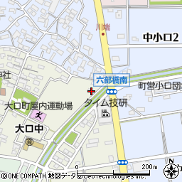 愛知県丹羽郡大口町城屋敷1丁目301周辺の地図