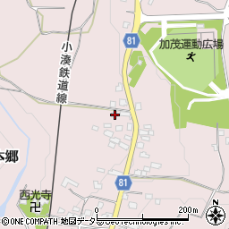 千葉県市原市本郷3周辺の地図