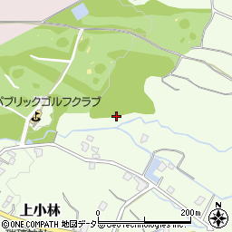 静岡県御殿場市上小林周辺の地図