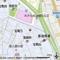 坂崎ビル周辺の地図