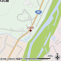滋賀県高島市朽木岩瀬464周辺の地図