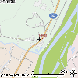 滋賀県高島市朽木岩瀬507周辺の地図