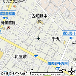 愛知県江南市古知野町熱田257周辺の地図