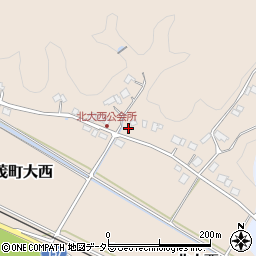 島根県雲南市加茂町大西570周辺の地図