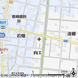 愛知県一宮市浅井町大日比野向エ35周辺の地図