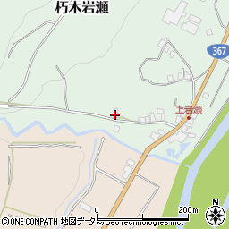 滋賀県高島市朽木岩瀬491周辺の地図
