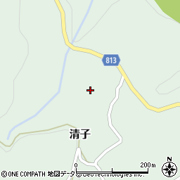 山梨県南巨摩郡身延町清子3051周辺の地図