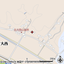 島根県雲南市加茂町大西577周辺の地図