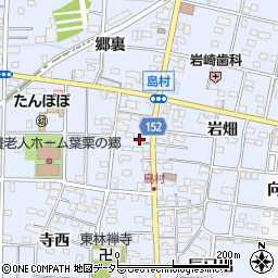 愛知県一宮市島村六反田146周辺の地図