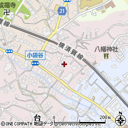 モンピュイ北鎌倉周辺の地図
