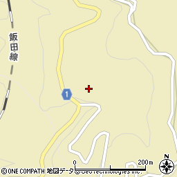 長野県下伊那郡泰阜村7816周辺の地図