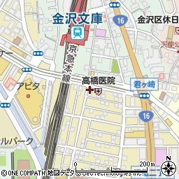 キッチンオリジン　金沢文庫店周辺の地図