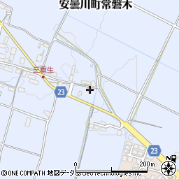 滋賀県高島市安曇川町常磐木900周辺の地図