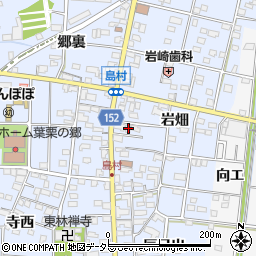 愛知県一宮市島村岩畑114周辺の地図