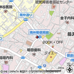 豊元書店銀座店周辺の地図