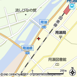 鳥取信用金庫用瀬支店周辺の地図