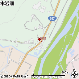 滋賀県高島市朽木岩瀬530周辺の地図