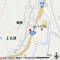 京都府福知山市上天津1955-8周辺の地図