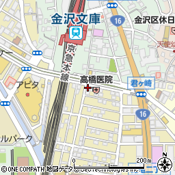 炉端かば 金沢文庫店周辺の地図