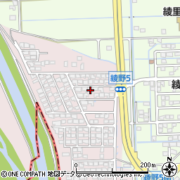 岐阜県大垣市綾野町3504-174周辺の地図