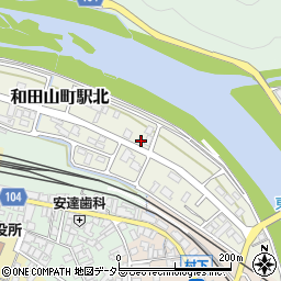 兵庫県朝来市和田山町駅北8-36周辺の地図