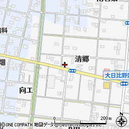 一宮サクセス進学塾浅井校周辺の地図