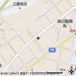 岐阜県羽島市正木町須賀赤松285周辺の地図