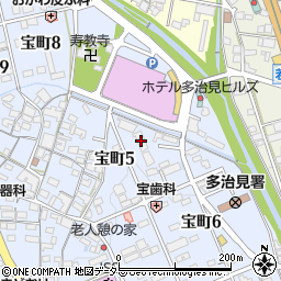 レオパレス宝パート２周辺の地図