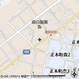 岐阜県羽島市正木町須賀赤松221周辺の地図