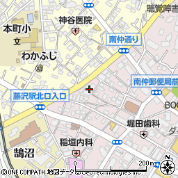 レジェンド湘南藤沢周辺の地図