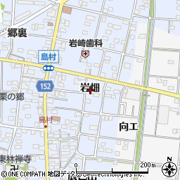 愛知県一宮市島村岩畑98周辺の地図