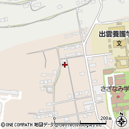 島根県出雲市神西沖町2484周辺の地図