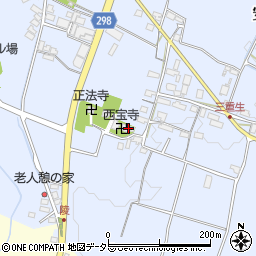 滋賀県高島市安曇川町常磐木1310周辺の地図