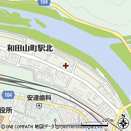 兵庫県朝来市和田山町駅北8-35周辺の地図