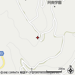 長野県下伊那郡阿南町北條496周辺の地図