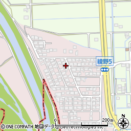 岐阜県大垣市綾野町3504-125周辺の地図