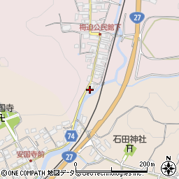 京都府綾部市梅迫町新町20周辺の地図