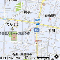 愛知県一宮市島村六反田134-2周辺の地図