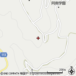 長野県下伊那郡阿南町北條503周辺の地図