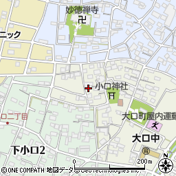 葵自動車整備工場周辺の地図