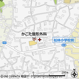 神奈川県茅ヶ崎市松林周辺の地図