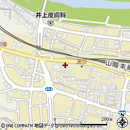和田山郵便局配達周辺の地図