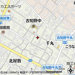 愛知県江南市古知野町熱田245周辺の地図