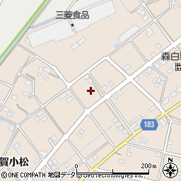 岐阜県羽島市正木町須賀赤松309周辺の地図