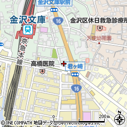 神奈川県横浜市金沢区谷津町347周辺の地図