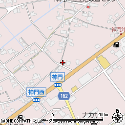 島根県出雲市神門町713-2周辺の地図