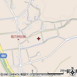 京都府綾部市中筋町寄合田周辺の地図