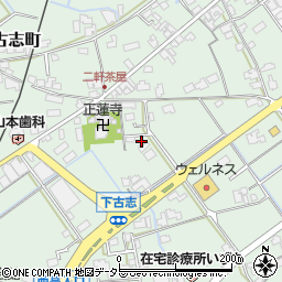 島根県出雲市下古志町周辺の地図