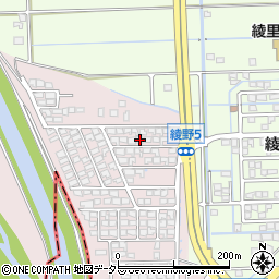 岐阜県大垣市綾野町3504-201周辺の地図