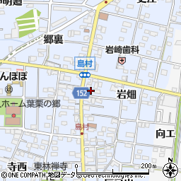 愛知県一宮市島村岩畑58周辺の地図